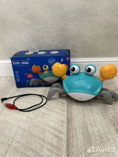Игрушка убегающий краб