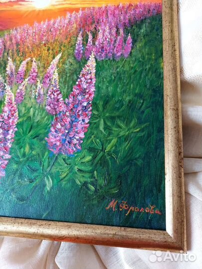 Картина маслом на холсте 
