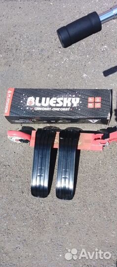 Самокат-снегокат детский