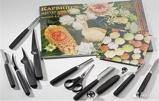 Набор ножей для карвинга