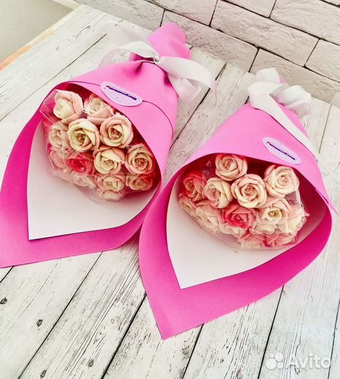 Шоколадные розы. Съедобные букеты