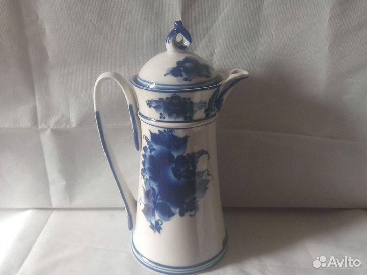 Чайник заварочный гжель