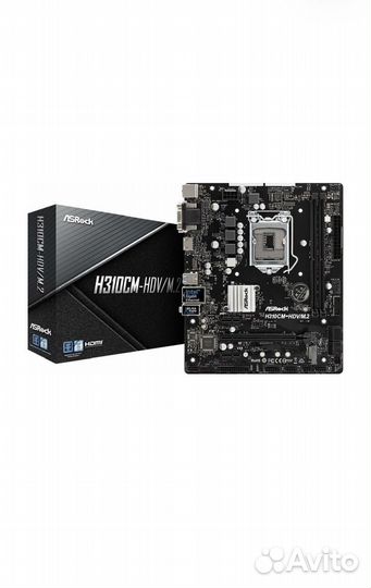 Материнская плата asrock H310CM-DVS