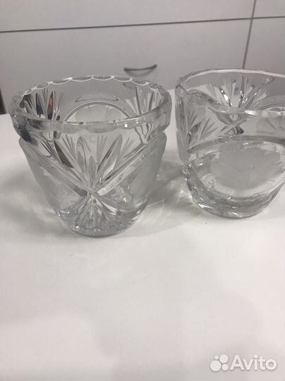 Хрустальная ваза