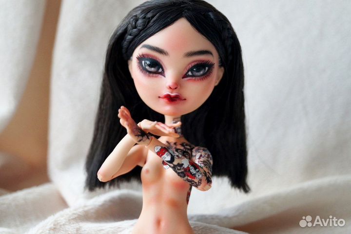 Кукла монстер хай monster high ооак ooak eah эах