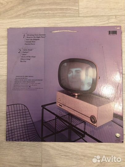 Виниловая пластинка Lp Elton John - Fox