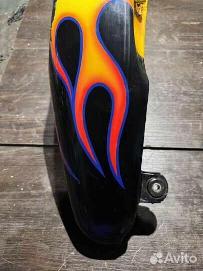 Левый бак harley-davidson flstc softail 94г