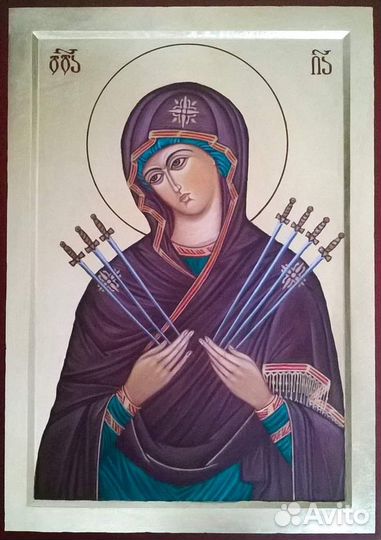 Икона рукописная