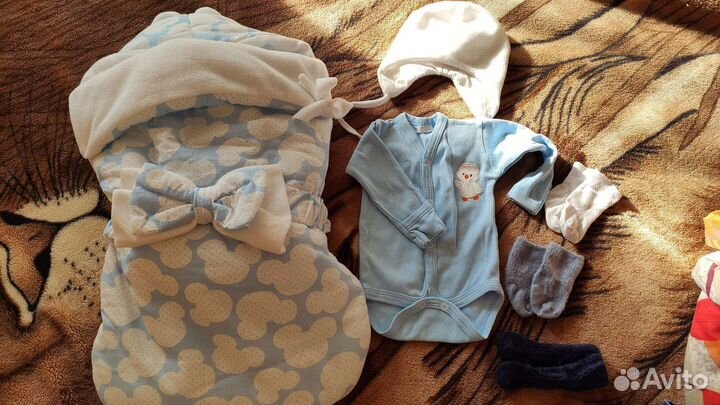 Конверт на выписку зимний или в коляску