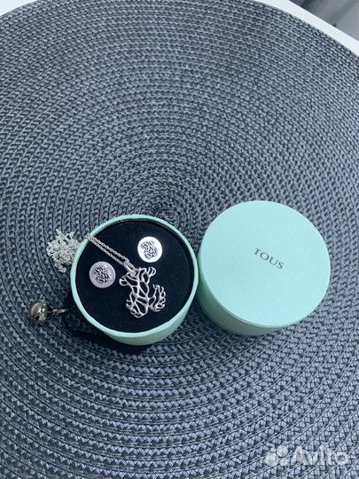 Tous серьги и кулон