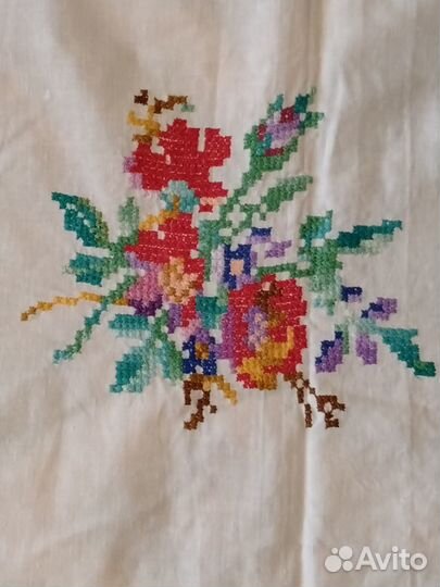 Скатерть старинная. Хлопок