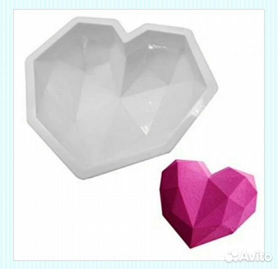 Силиконовая форма для муссового торта