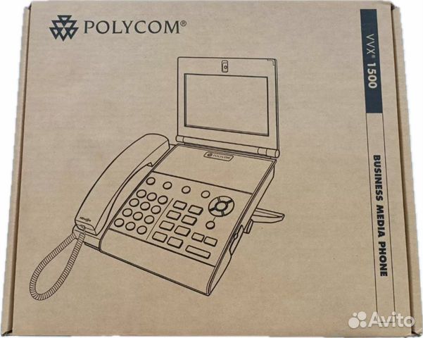 Видеотелефон Polycom VVX 1500D объявление продам