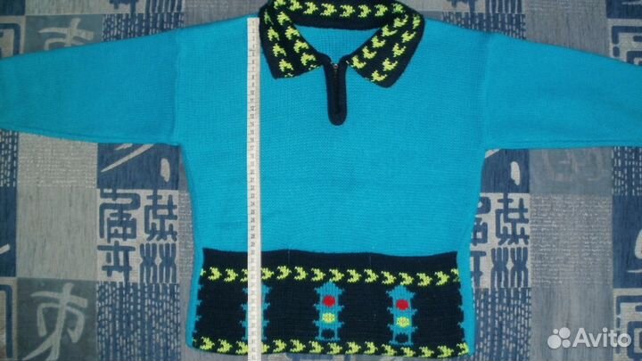 Джемпер вязаный теплый