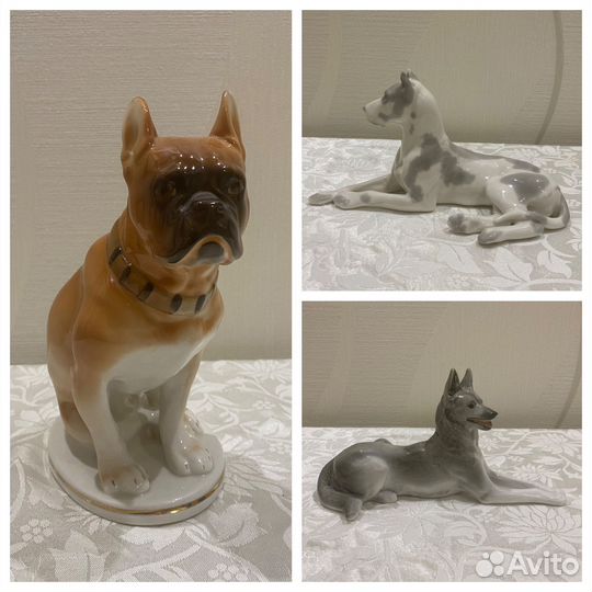 Собака фарфор статуэтка Англия