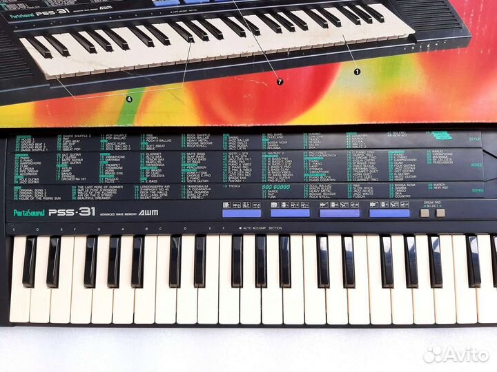 Синтезатор Yamaha детский с полным фукционалом