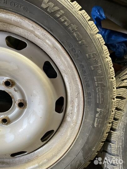 Колеса в сборе r16 зимние 5 114.3