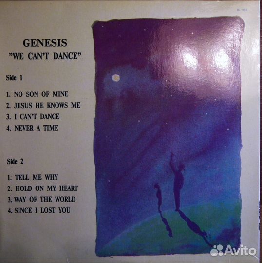 Пластинка Genesis - we can't dance