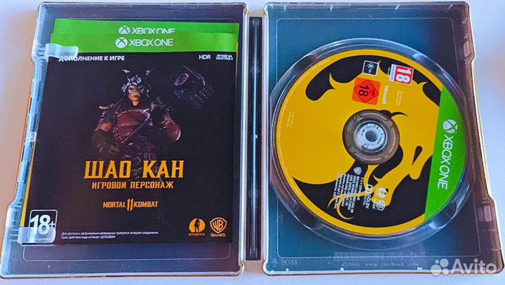 Mortal Kombat 11 Steelbook (Xbox One) б/у