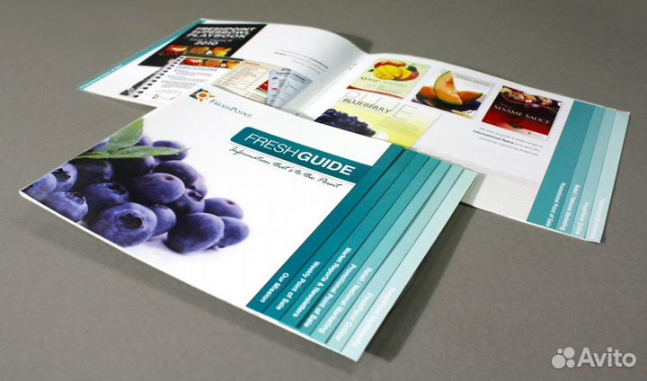 Печать полиграфии, пакеты, буклеты, визитки