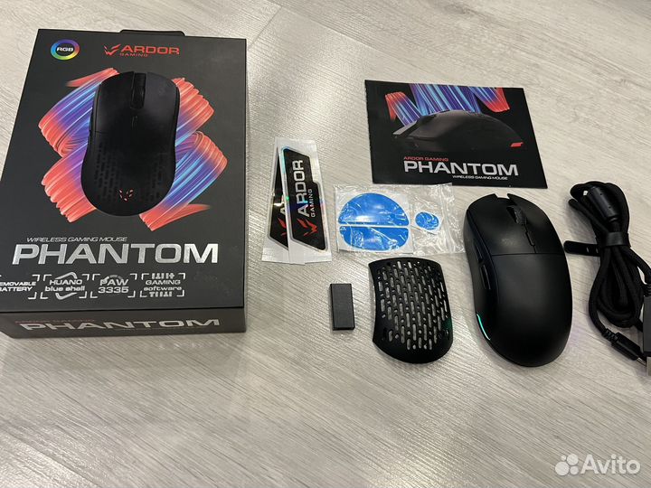 Беспроводная мышь Ardor Gaming Phantom black