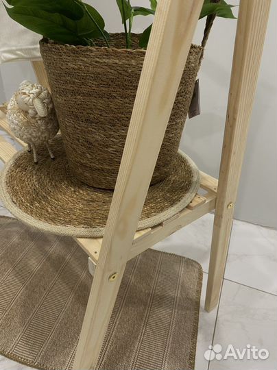 Вешалка напольная деревянная детская новая