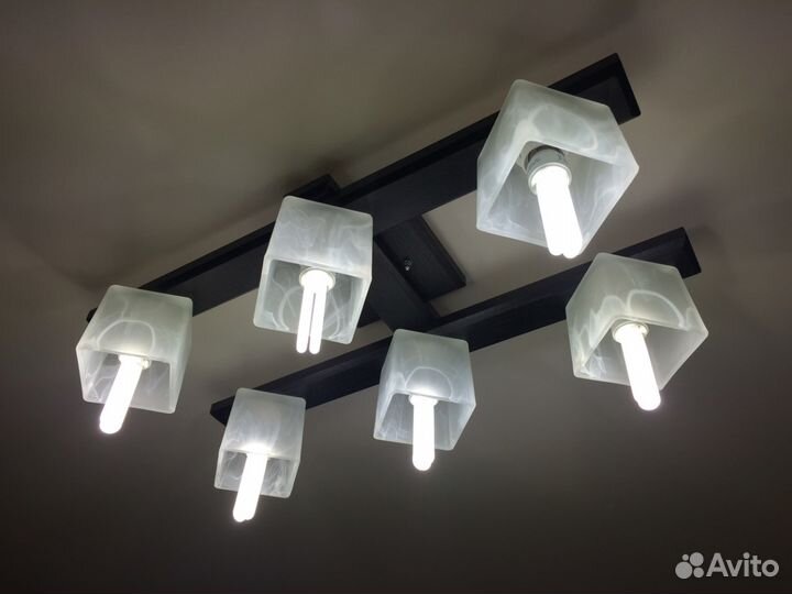 Люстра новая светильник z6 венге е27