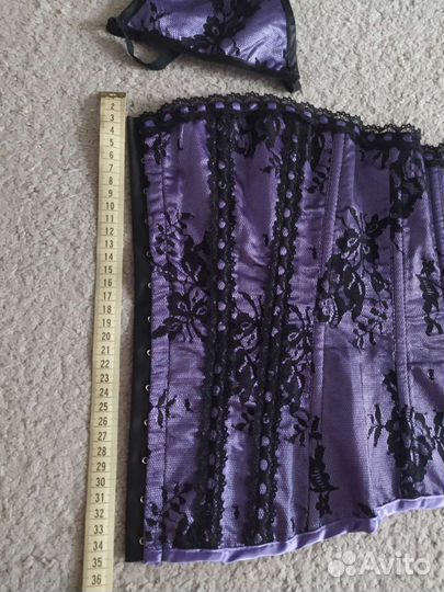 Корсет фиолетовый