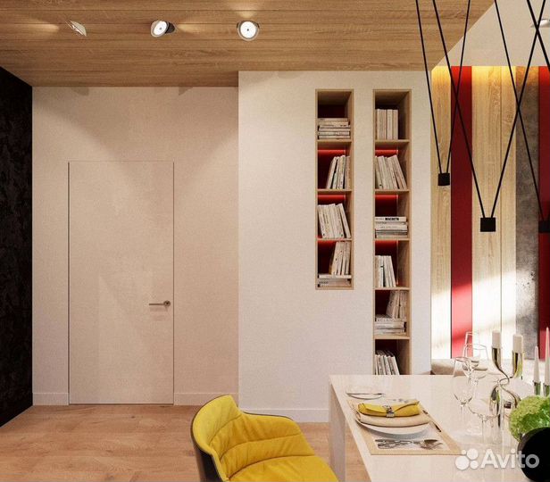 Двери межкомнатные скрытые под отделку