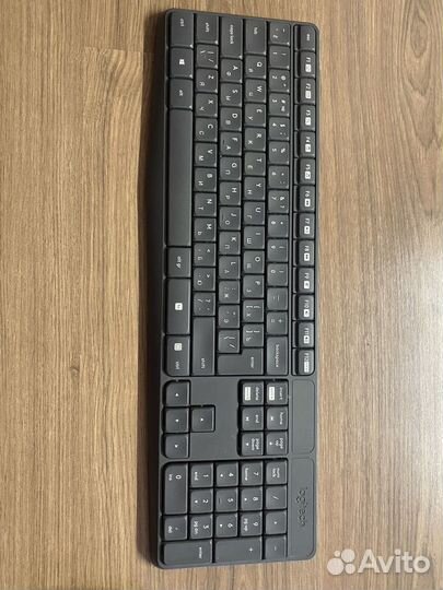 Беспроводная клавиатура и мышь logitech