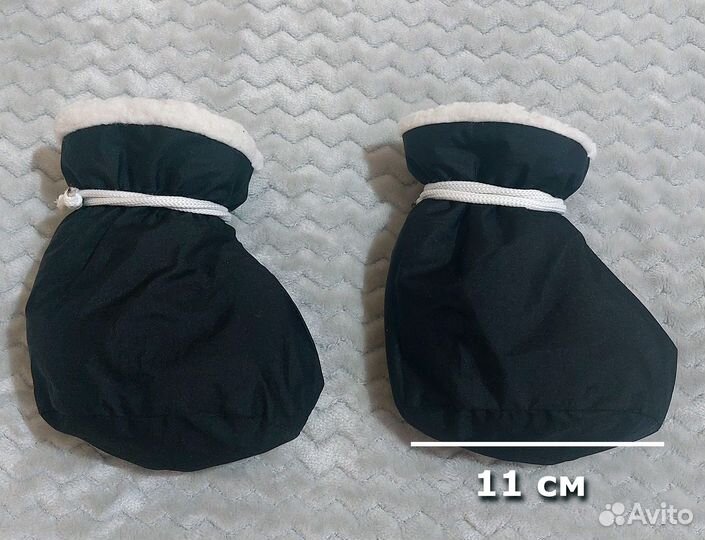Пинетки зимние до 8 мес