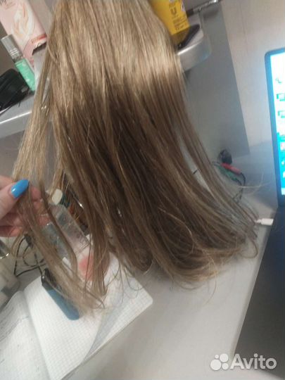 Хвост шиньон на крабе