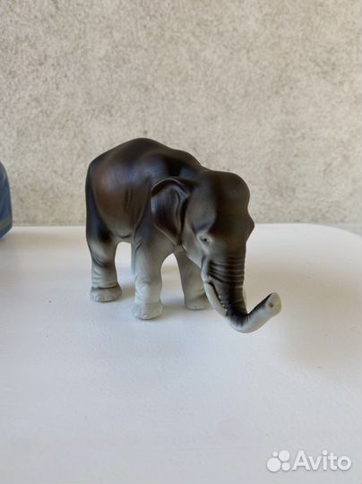 Фарфоровый чешский слон. Royal Dux. Bohemia