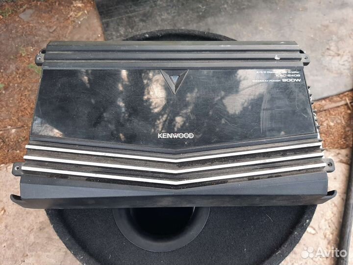 Усилитель мощности Kenwood и subwoofer Kenwood
