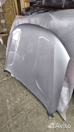 Капот Geely atlas 2019 серебристый