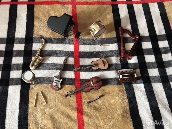 Коллекция-Миниатюры муз. инструментов