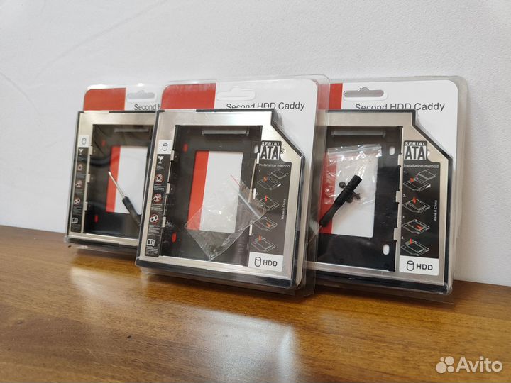 Салазки для hdd (Optibay) 9.5mm и 12.7mm