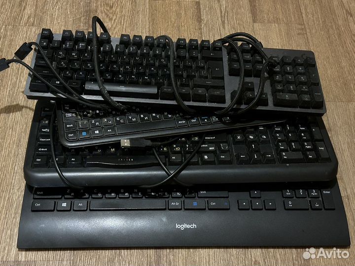 Неисправные клавиатуры - комплект 4 шт