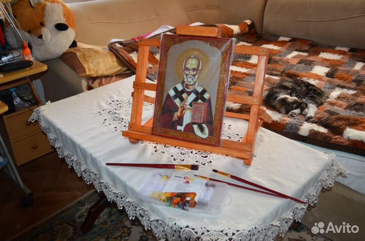 Мольберт для рисования, выставки или салона