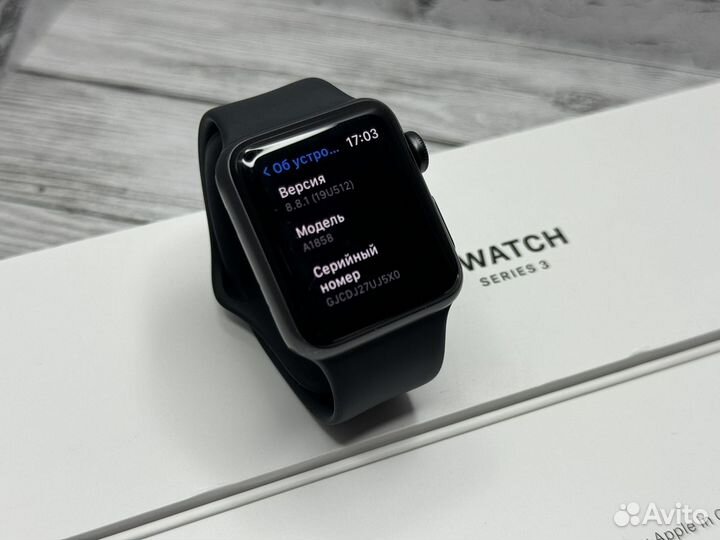 Часы apple watch 3 38 mm 97 акб