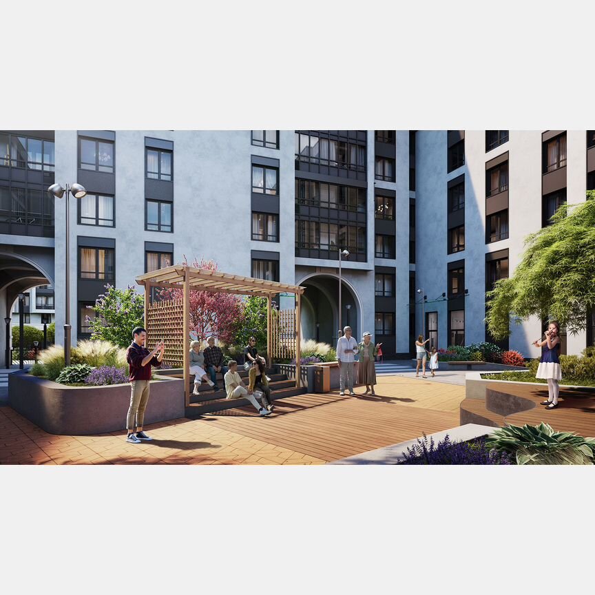 2-к. квартира, 64,5 м², 6/9 эт.