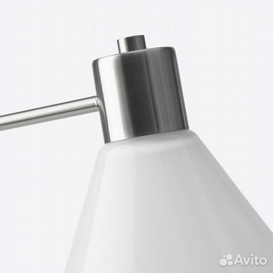 Flugbo Настольная лампа 005.139.72 никель/стекло С