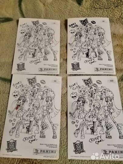 Карточки Монстерхай Италия