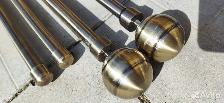 Гардина для штор металл 130 см