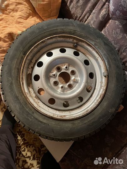 Зимняя резина r14 на дисках 3 шт