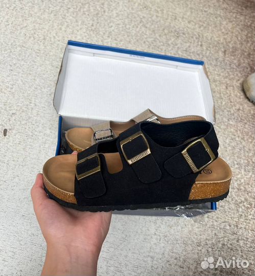 Новые стильные сандалии тапочки Birkenstock жен