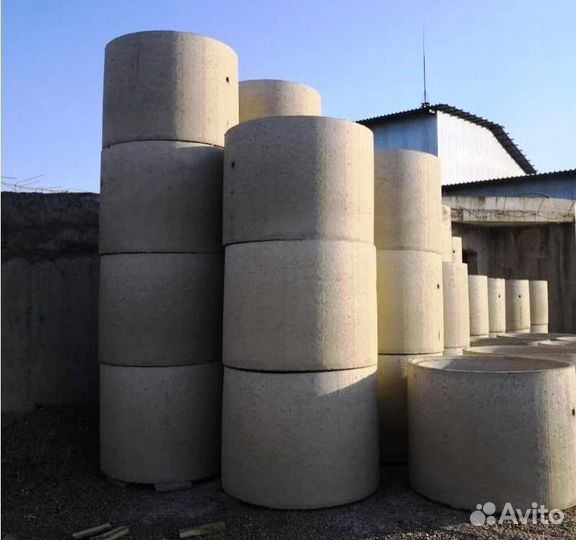 Бетонные жби кольца *Доставка *Монтаж