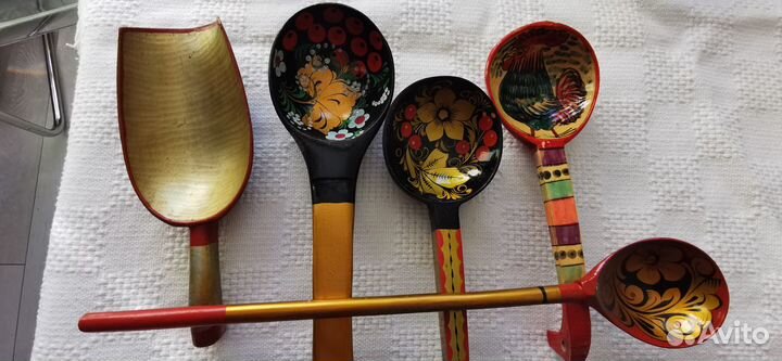 Ложки деревянные расписные