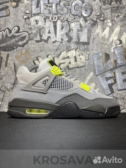 Nike Air Jordan 4 Retro Se 95 Neon