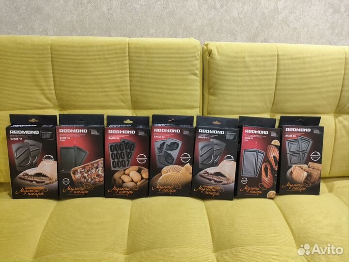 7 сменных панелей для мультипекаря